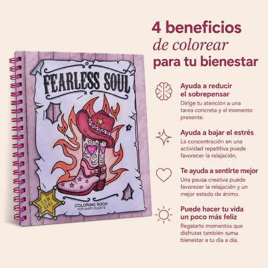 Pack Premium: Libro Fearless Soul + 84 Acrílicos