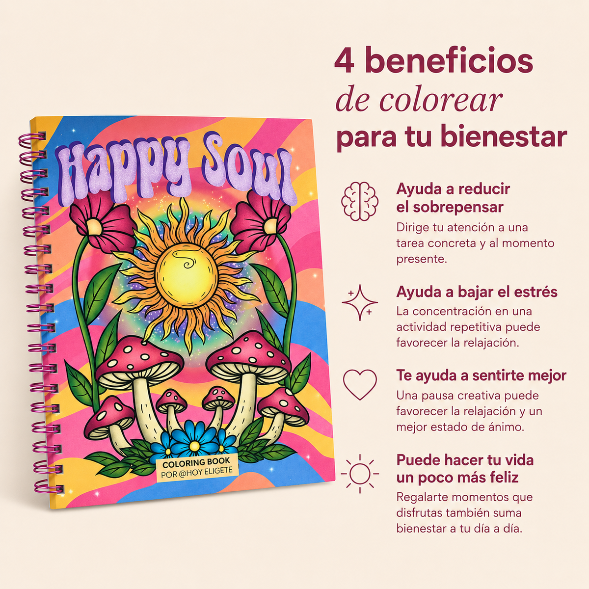 NEW IN: Coloring Book HAPPY SOUL Edición Limitada