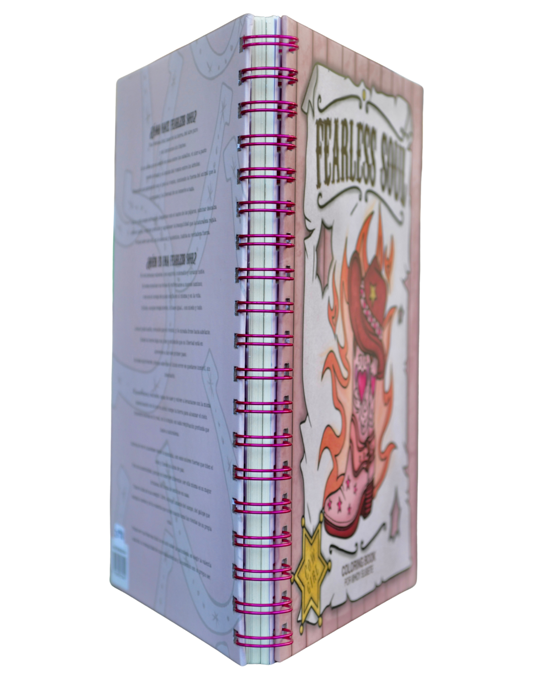 Libro para colorear Fearless Soul