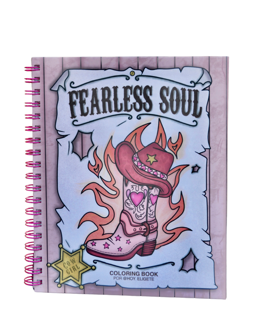 Libro para colorear Fearless Soul