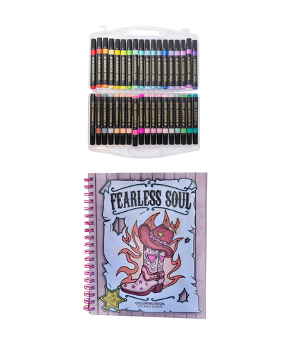 Pack Fearless Soul + 36 Plumones acuarelables