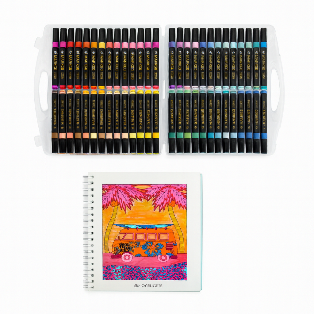 Plumones Acuarelables Punta Pincel