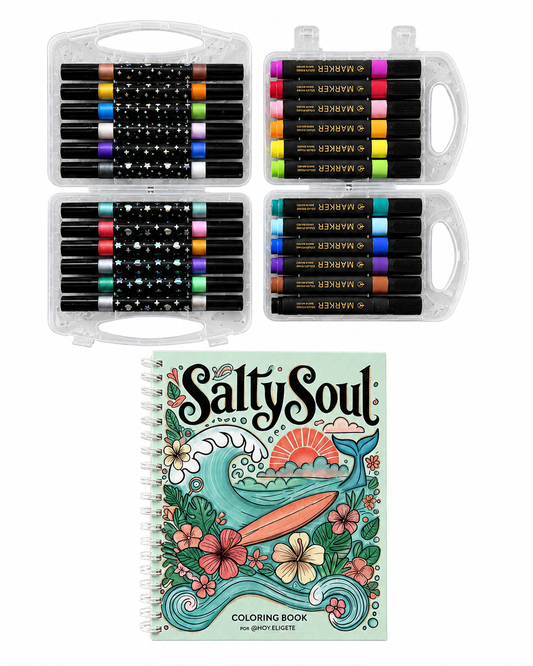 Pack Salty Soul + Acuarelables + Glitters