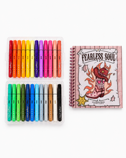 Pack Fearless Soul + Plumones acrílicos 24 unidades