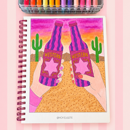 Pack 2 Libros para colorear