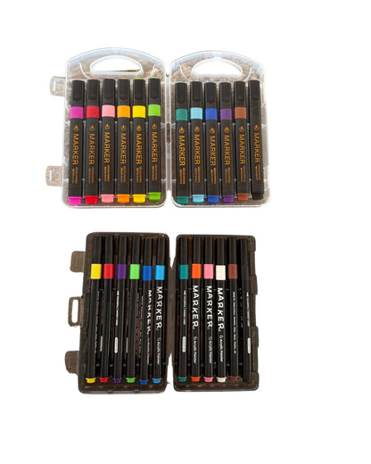 Pack Plumón Acuarelable + Plumón Acrílico
