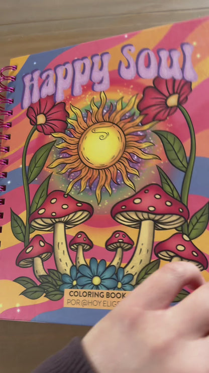 Pack Premium: Libro Happy Soul + 84 Acrílicos